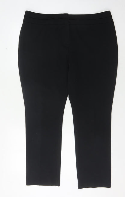 Womens UK Size 18 Marks and Spencer   Black Trousers