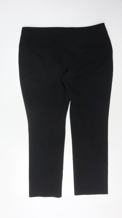 Womens UK Size 18 Marks and Spencer   Black Trousers