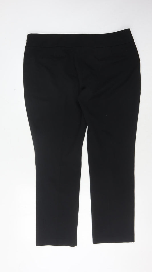 Womens UK Size 18 Marks and Spencer   Black Trousers