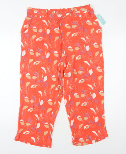 Womens UK Size 18 Damart  Casual Multicoloured Trousers
