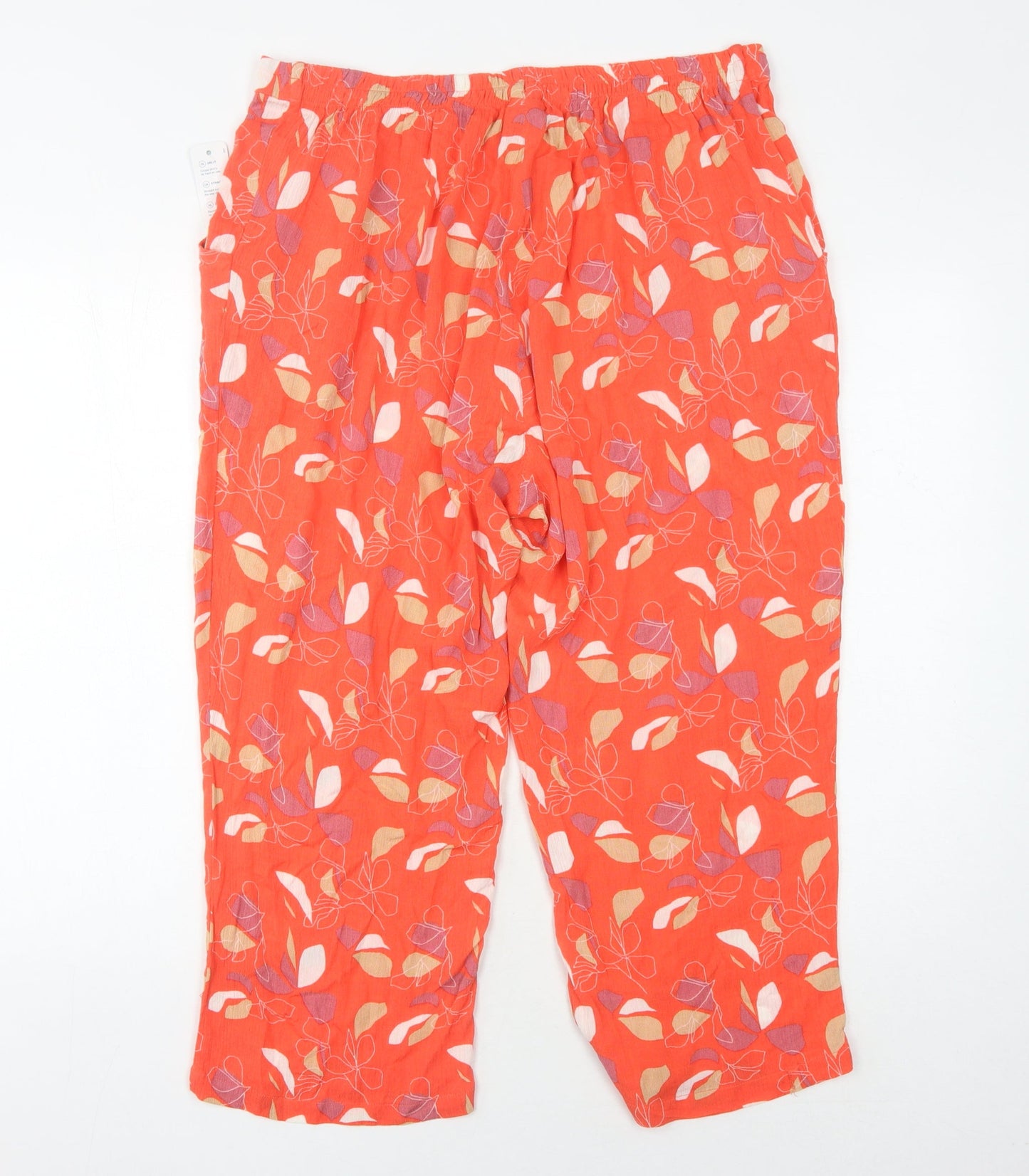 Womens UK Size 18 Damart  Casual Multicoloured Trousers