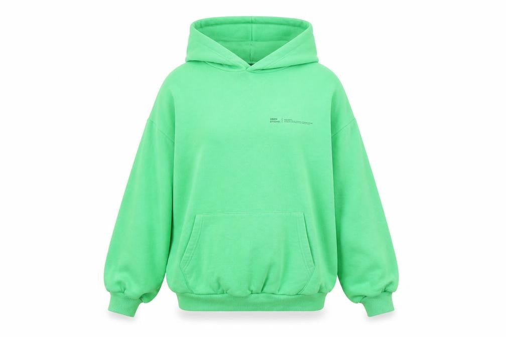 Womens UK Size S Boohoo Green Pullover Hoodie