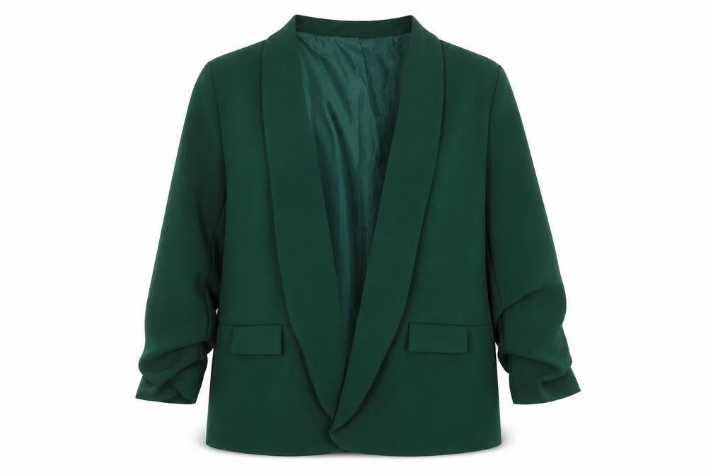 Womens UK Size 18 Boohoo Regular Green Blazer