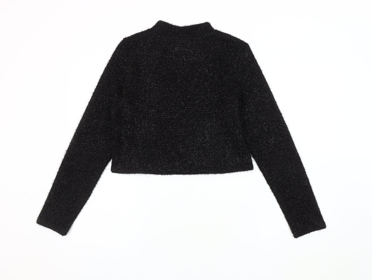 Womens UK Size M H&M Black Pullover Jumper