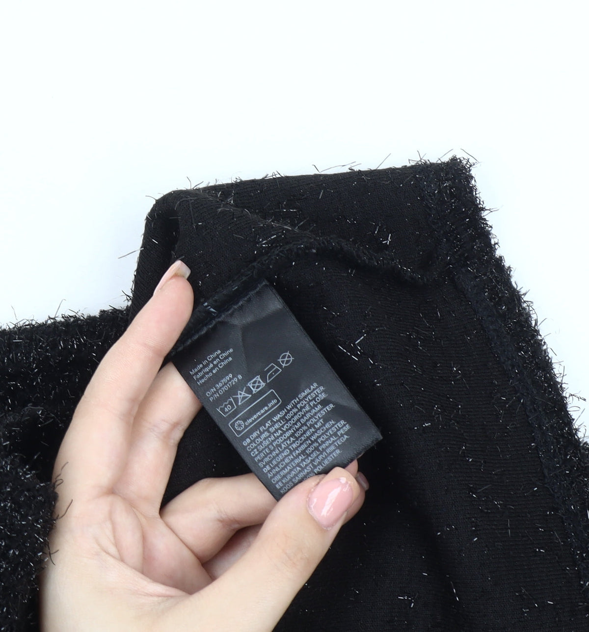 Womens UK Size M H&M Black Pullover Jumper