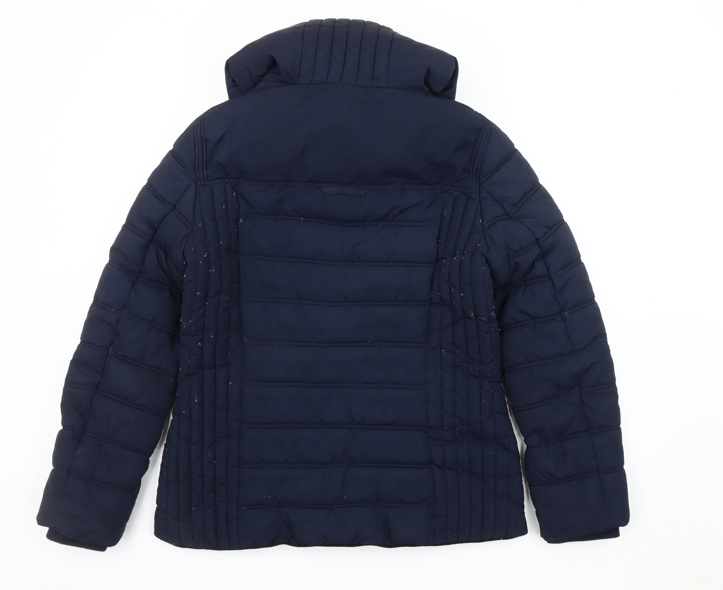 Womens UK Size M EDC Blue Puffer Jacket