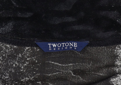 Twotone Designs Women's Black Size 12 T-Shirt