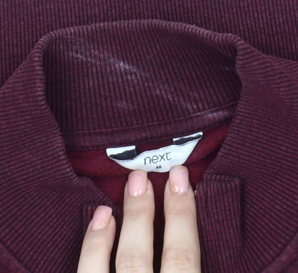 Mens UK Size M NEXT Red Basic Jacket