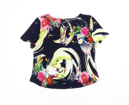 Womens UK Size 14 Saloos Multicoloured Basic Blouse