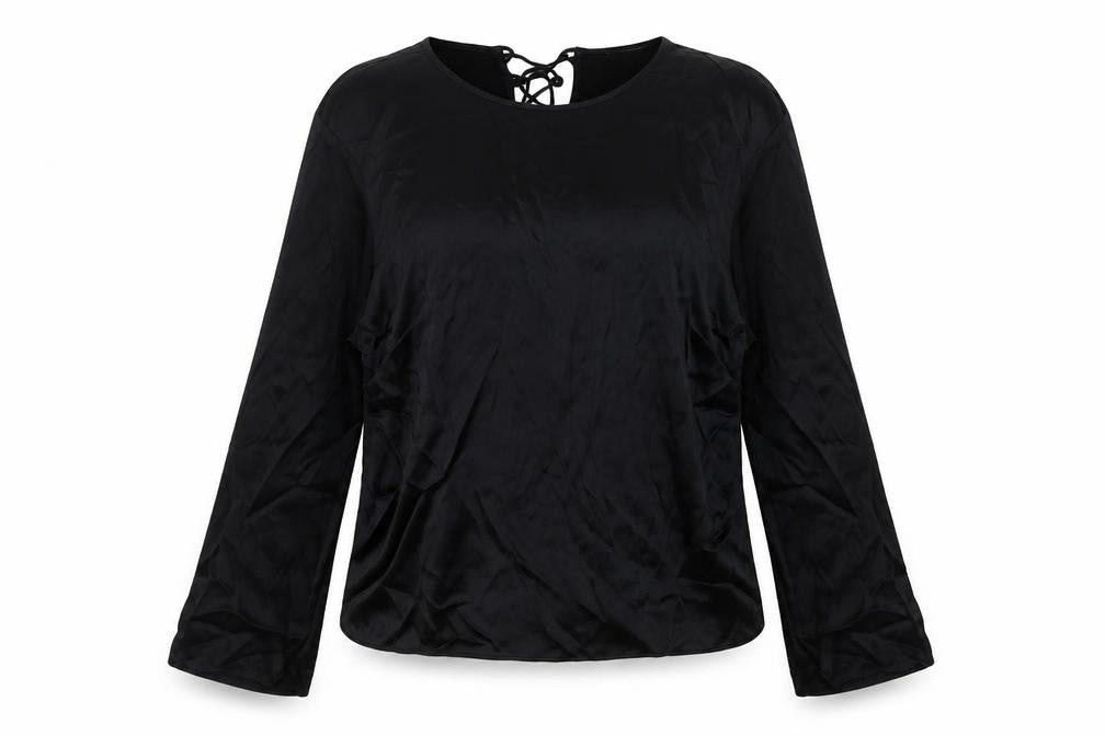 Womens UK Size 16 Marks and Spencer Black Basic Blouse