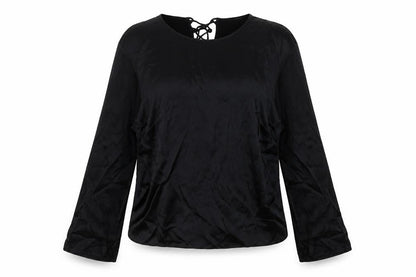 Womens UK Size 16 Marks and Spencer Black Basic Blouse