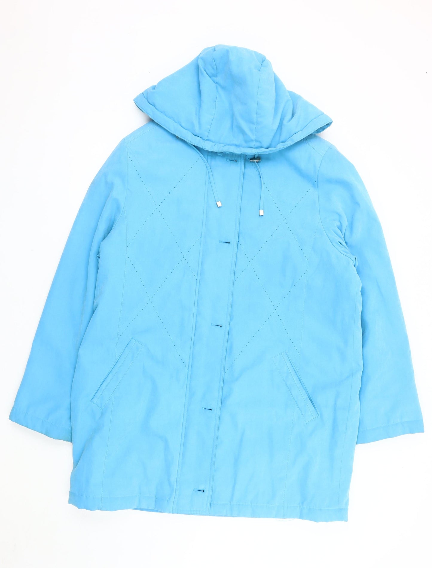 Womens UK Size L Klass Collection Blue Basic Jacket