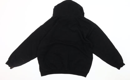 Mens UK Size S BoohooMAN Black Pullover Hoodie