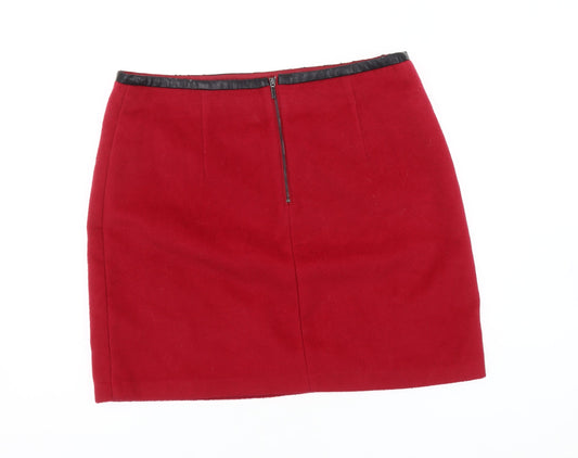 Marks and Spencer Women's Red Pencil Skirt Size 12