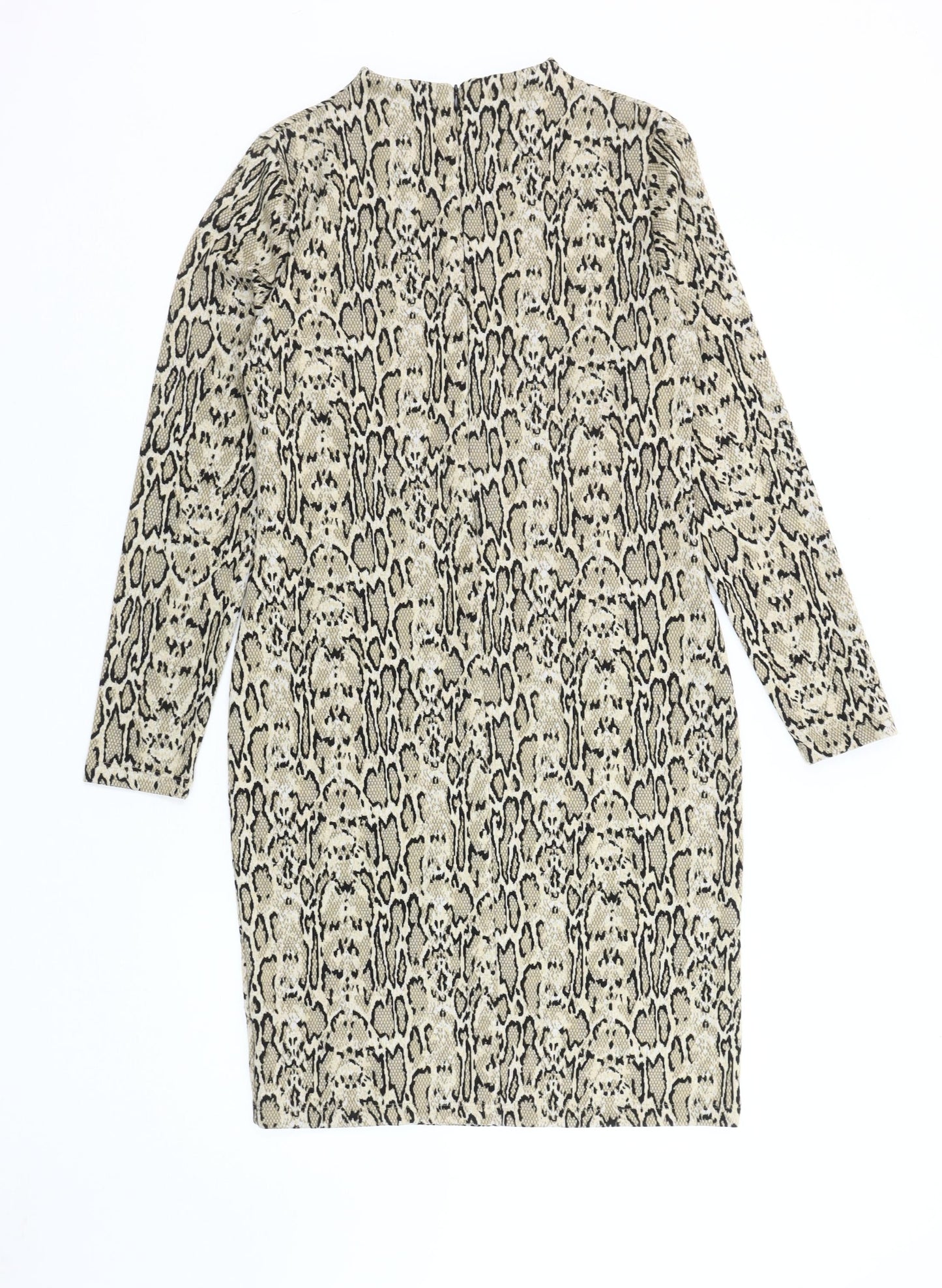 Marks and Spencer Women Beige Animal Print Dress