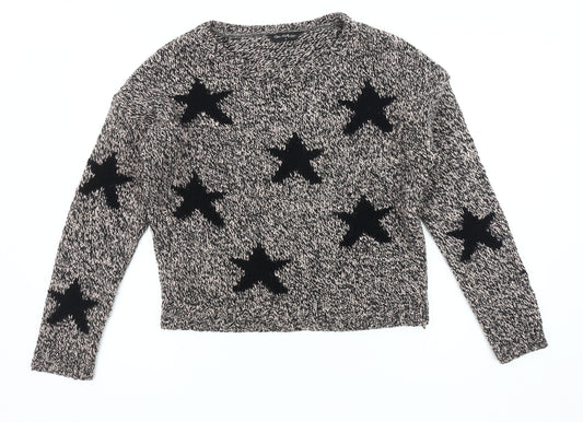 Womens UK Size 8 Miss Selfridge Multicoloured Pullover Jumper
