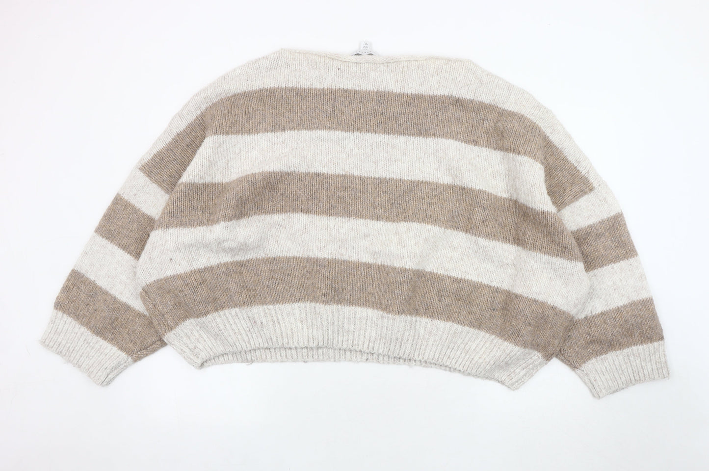 Womens UK Size XL Topshop Beige Pullover Jumper