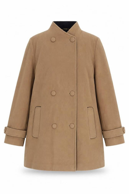 Womens UK Size 14 Kesta London Beige Pea Coat