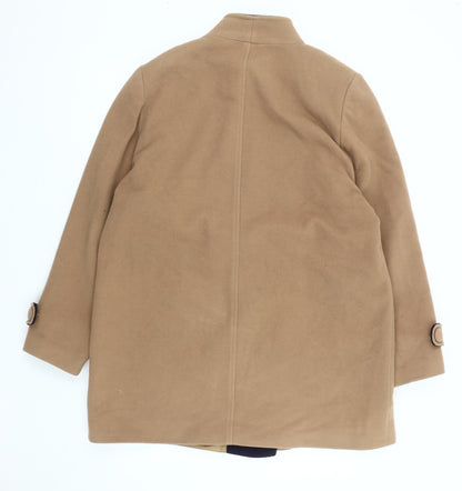 Womens UK Size 14 Kesta London Beige Pea Coat