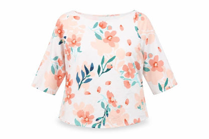 FableStreet Women's Floral Tunic Blouse XL