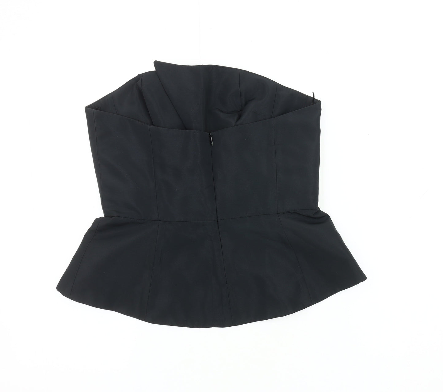 Womens UK Size 0 Zara Black Camisole Blouse