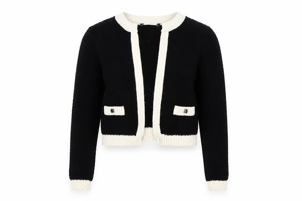 Womens UK Size S Dorothy Perkins Black Cardigan Jumper