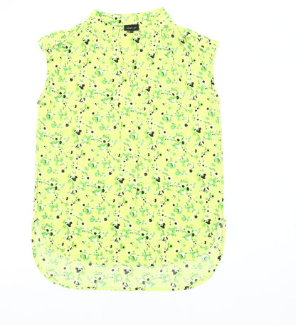 Womens UK Size 8 NEXT Green Basic Blouse
