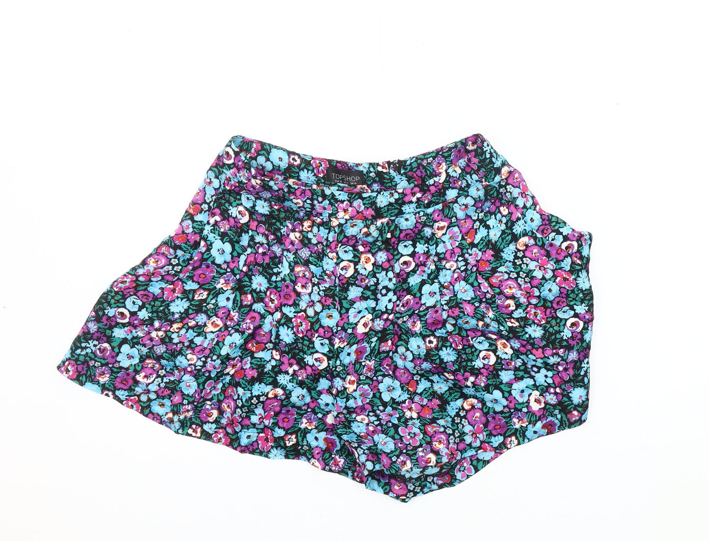 Topshop Women's Floral Culotte Shorts, Size 10, Spring/Summer