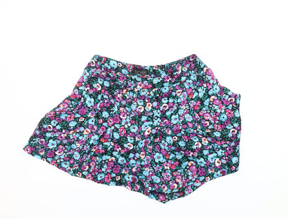 Topshop Women's Floral Culotte Shorts, Size 10, Spring/Summer