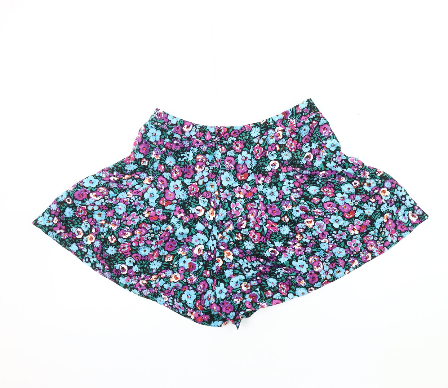 Topshop Women's Floral Culotte Shorts, Size 10, Spring/Summer