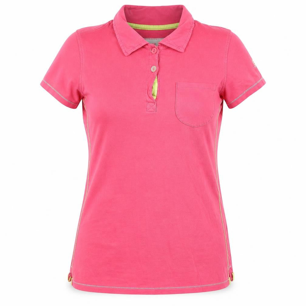 Womens UK Size 10 Regatta Pink Basic Polo