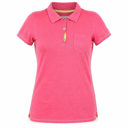 Womens UK Size 10 Regatta Pink Basic Polo