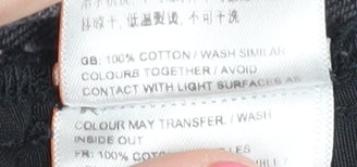 Superdry Women's Grey Cut-Off Shorts, Size 24