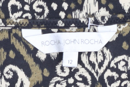Womens UK Size 12 Rocha John Rocha Multicoloured Camisole Blouse