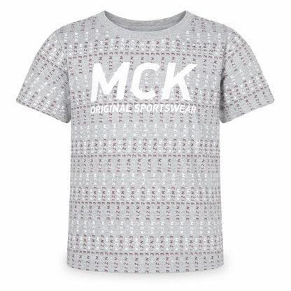 McKenzie Boys Grey Logo T-Shirt Size 4-5 Years