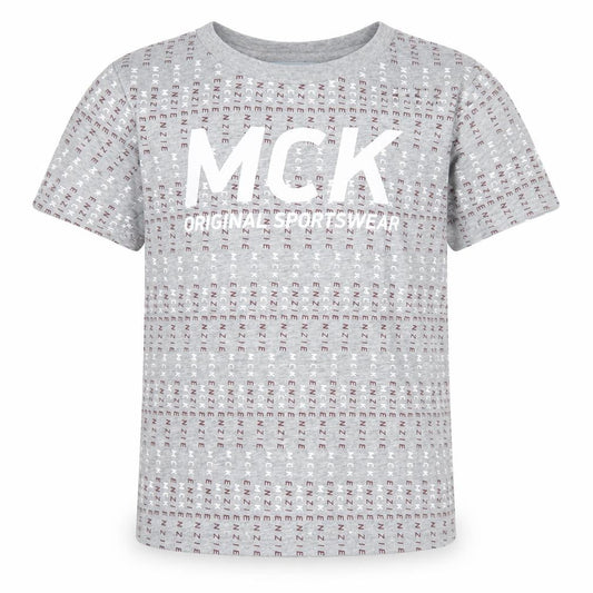 McKenzie Boys Grey Logo T-Shirt Size 4-5 Years