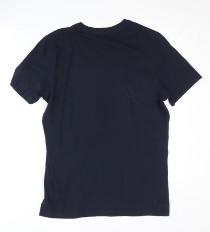 Mens UK Size M JACK & JONES Blue  T-Shirt