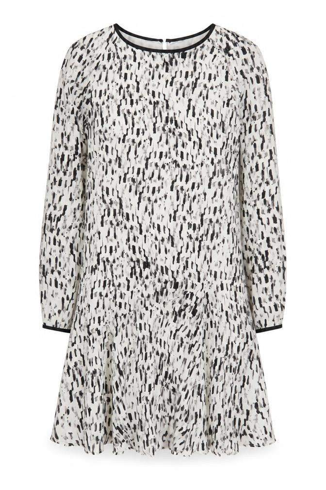 Reiss Women's Multicoloured Long Sleeve Dress