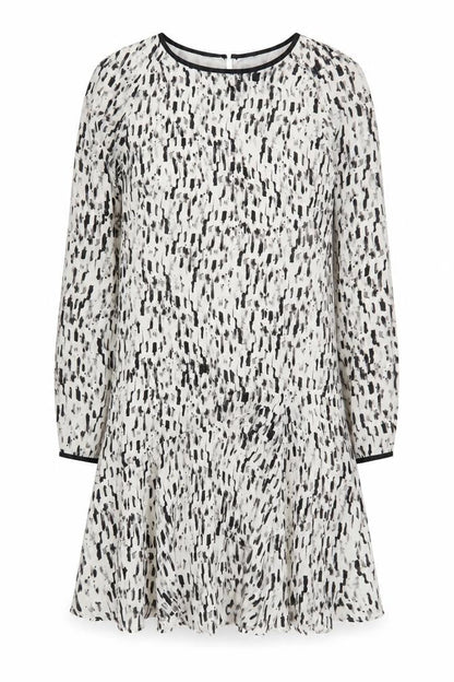 Reiss Women's Multicoloured Long Sleeve Dress