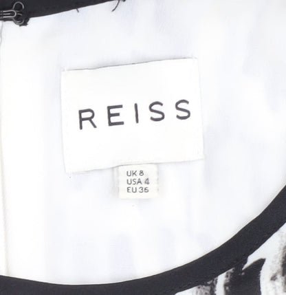 Reiss Women's Multicoloured Long Sleeve Dress
