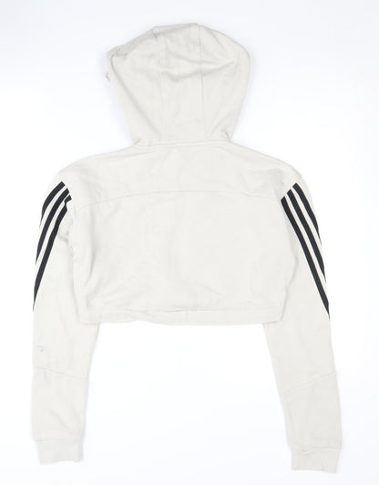Adidas Women's Ivory XS Pullover Hoodie