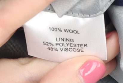 Aquascutum Men's Blue Wool Blazer 40R