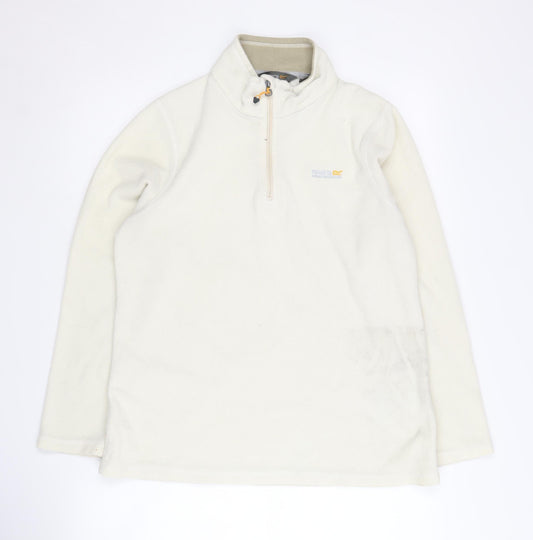 Womens UK Size 14 Regatta Great Outdoors Ivory Full Zip