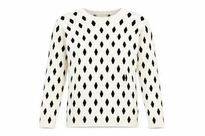 Womens UK Size 6 Marks and Spencer White Pullover Jumper