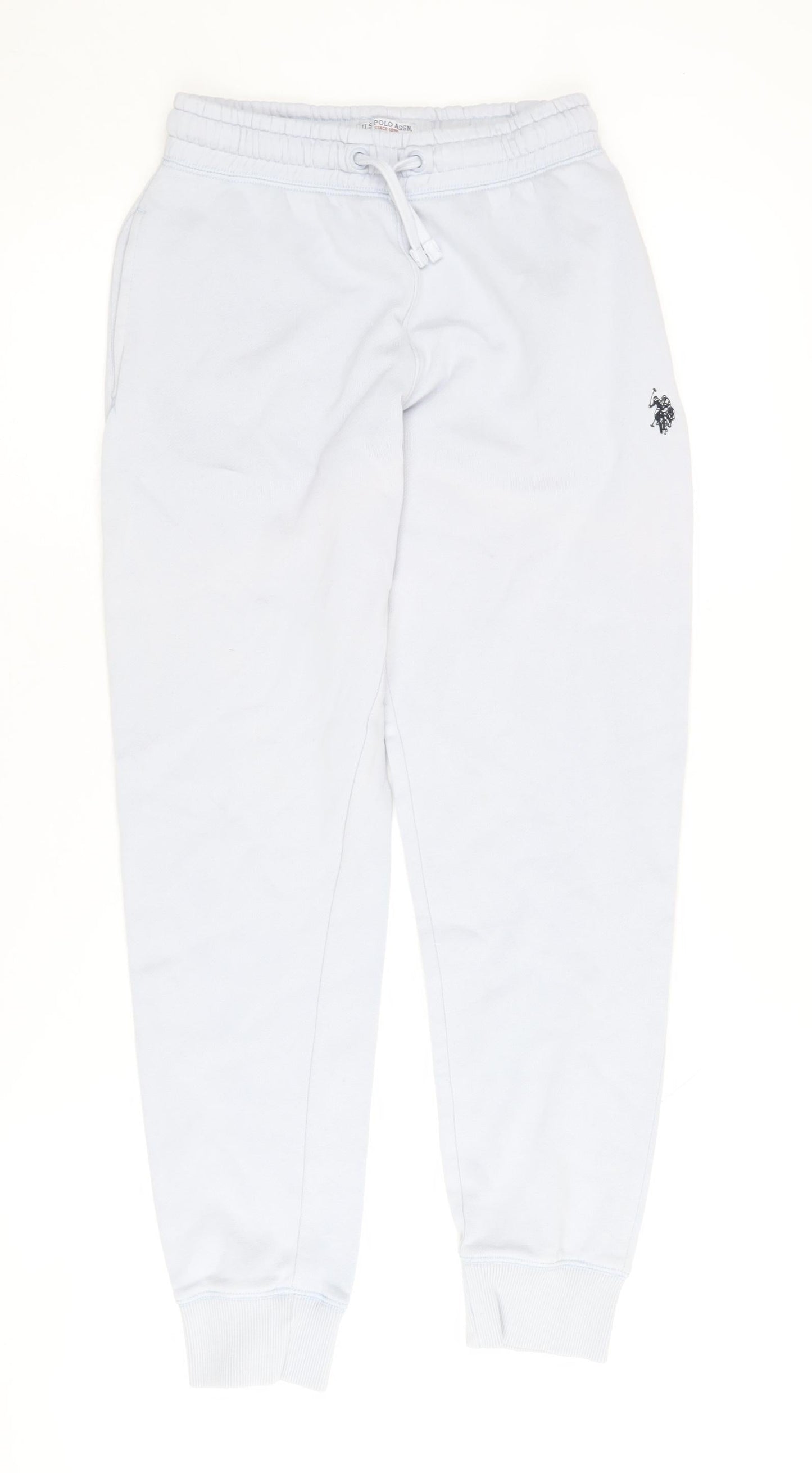 U.S. Polo Assn. Boys Sky Blue Jogger Trousers, Soft Fleece
