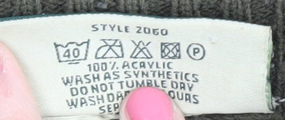 Champion Men's Green Pullover Jumper Size L