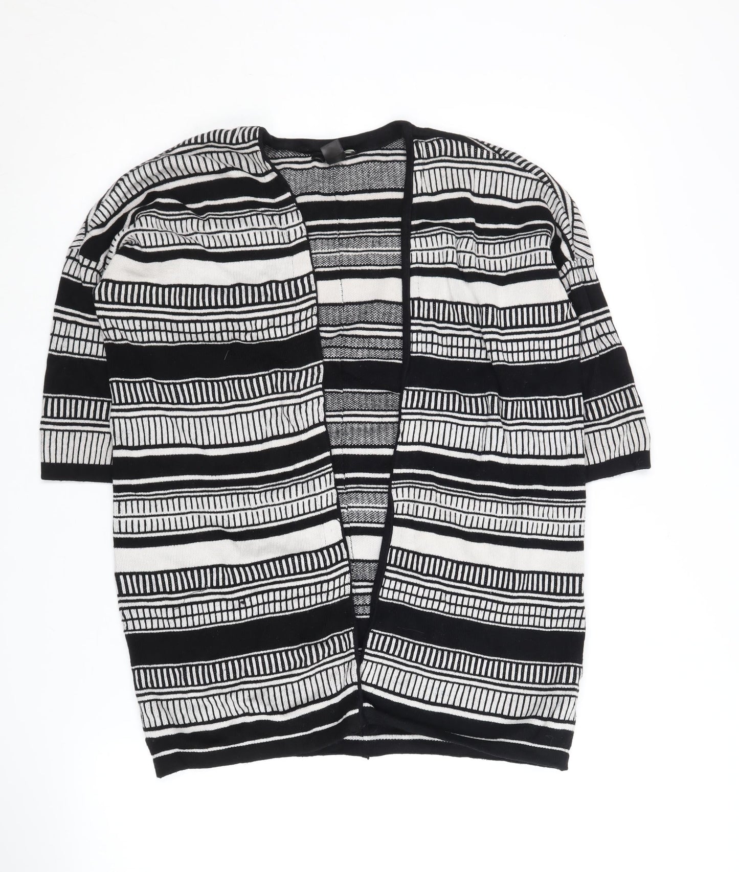 Womens UK Size 10 ESMARA Black Cardigan Jumper