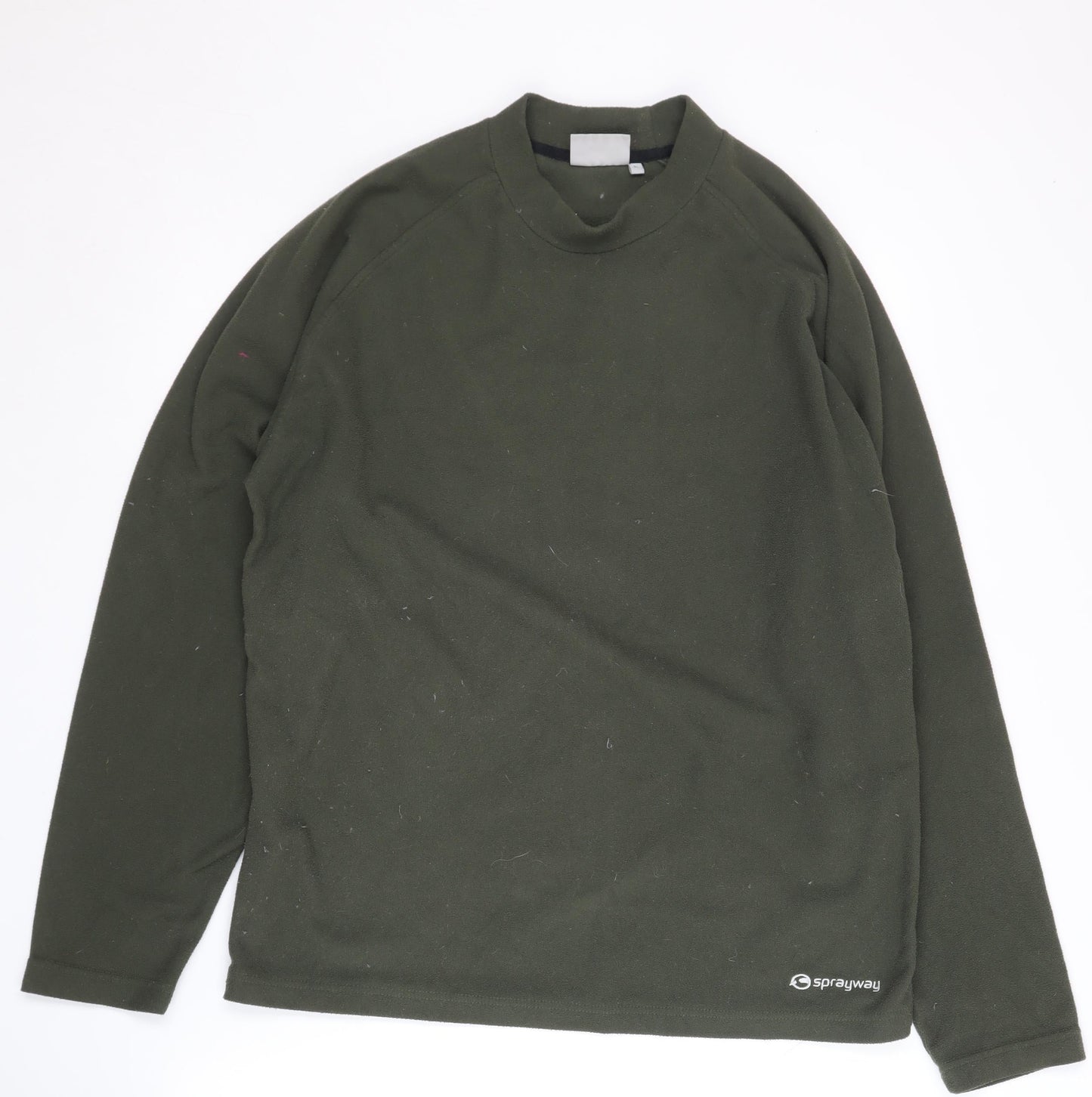 Mens UK Size L Sprayway Green Pullover Sweatshirt