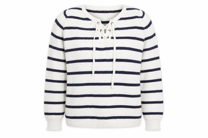 Womens UK Size XS Old Navy White Pullover Jumper