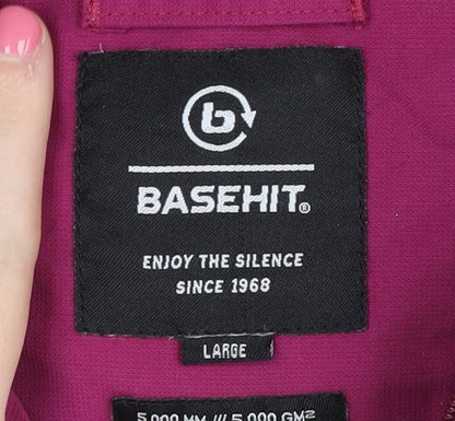 Basehit Multicoloured Nylon Hooded Jacket Size L